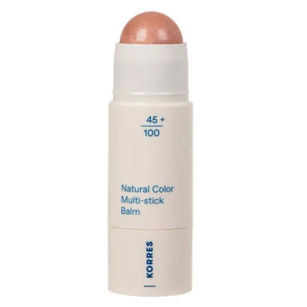 Korres Multi-stick Baume Couleur Naturelle 02 Glass Peach 4,5 g