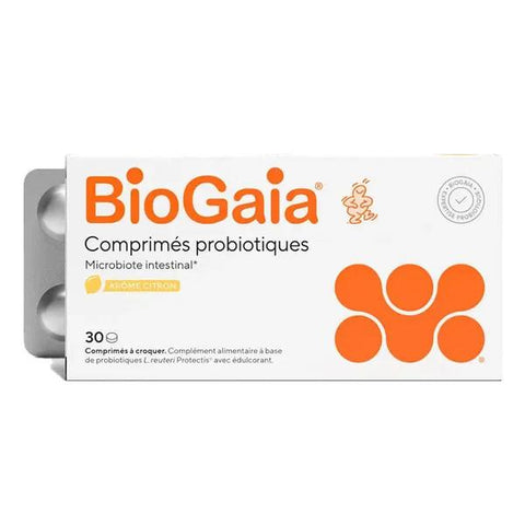 BioGaia® Probiotics L. reuteri Protectis® - Lemon Flavor - 30 tablets