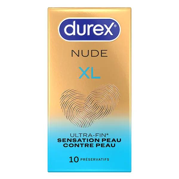 Durex Nude XL (10 préservatifs)