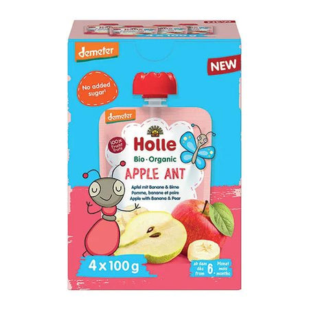 Holle Apple Ant gourde multipack demeter