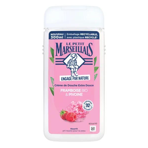 Le Petit Marseillais Douche Crème Extra Doux Framboise et Pivoine (300 ml)