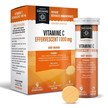 Dayang Vitamine C 1000mg, 20 comprimés effervescents