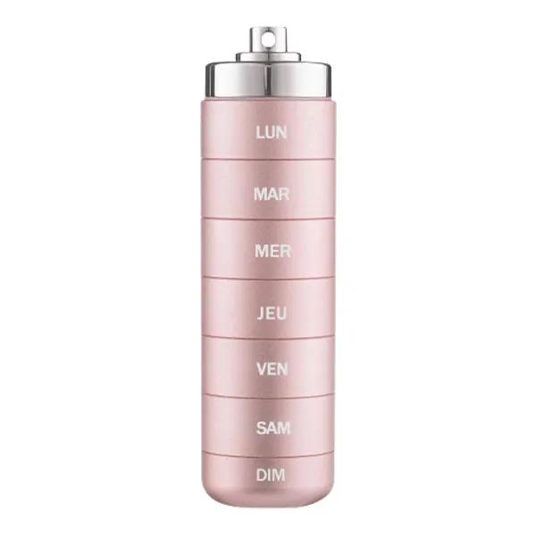 Horizane Santé Plic - Pilulier Métal Nomade - Rose