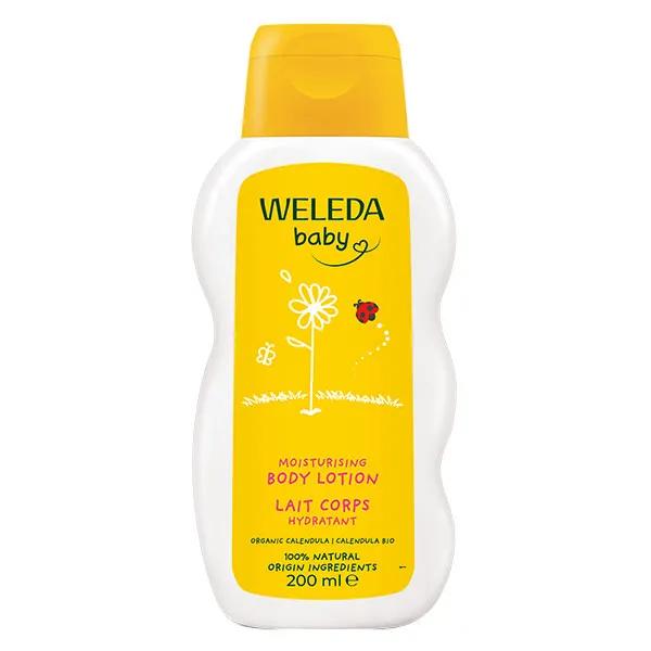 Weleda Bébé Calendula Lait Corporel Bio 200ml