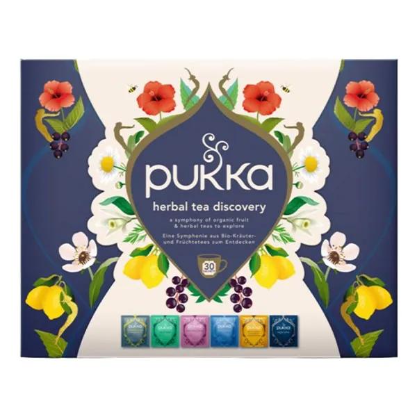 Pukka Coffret Ecrin Découverte Bio 30 sachets