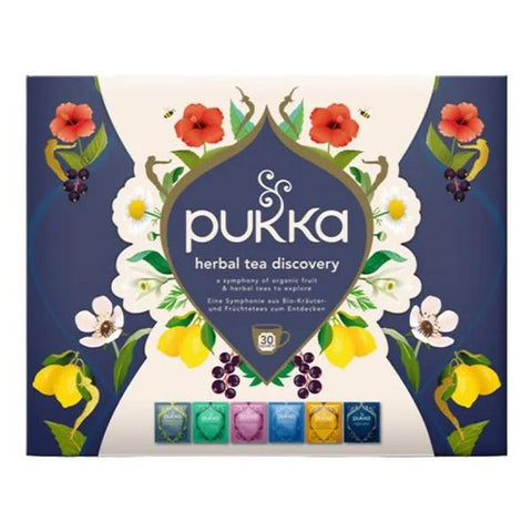 Pukka Organic Bamboo Discovery Selection Box (42 tea bags)
