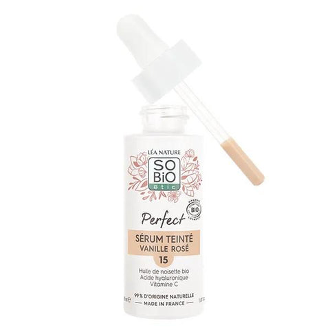 Léa Nature So Bio Étic Sérum teinté n°15 Vanille Rosé bio (30 ml)