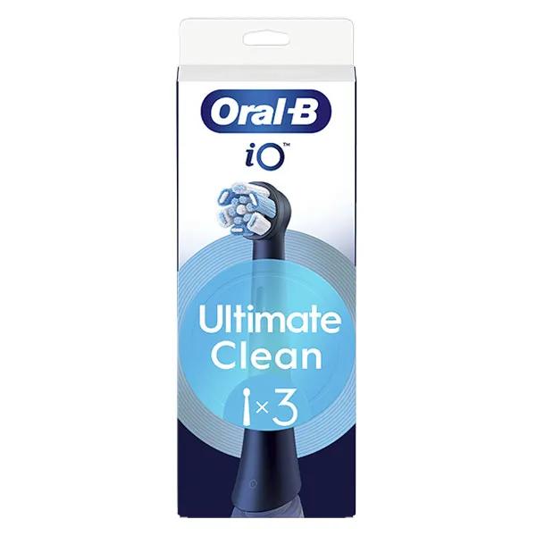 Oral-B iO Ultimate Clean Lot de 3 Brossettes noires