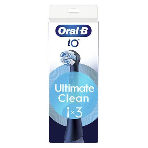 Oral-B iO Ultimate Clean Lot de 3 Brossettes noires