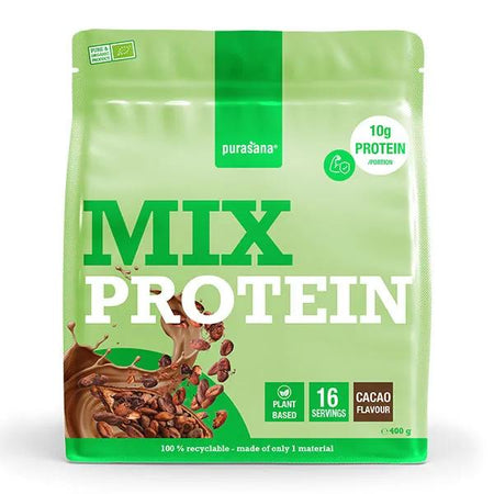 Purasana Vegan mélange de protéines cacao (400 g) BIO