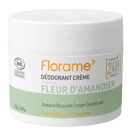 Florame Déodorant Crème Fleur d'Amandier 50g