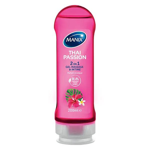 Manix Massage Thai Passion gel de massage 2 en 1 parfum exotique (200 ml)