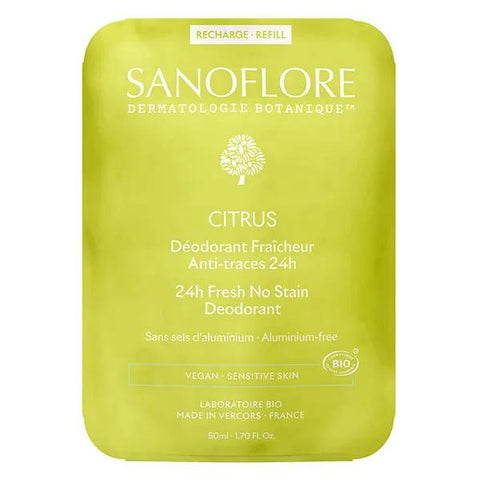 Sanoflore Recharge déodorant Citrus 24h 50 ml