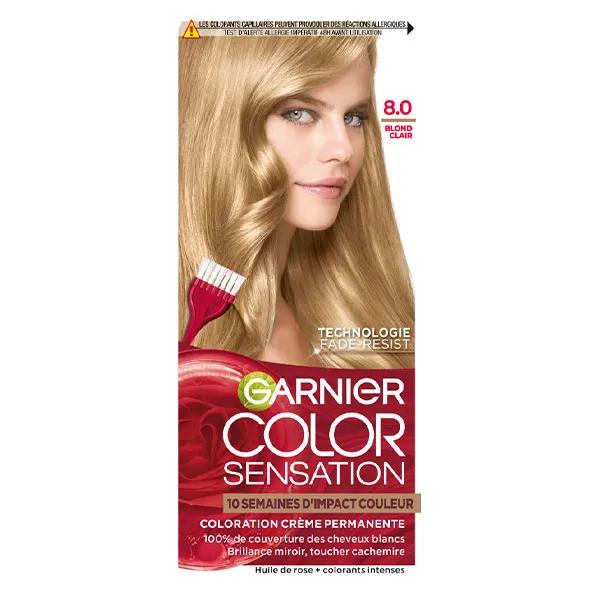 Garnier Color Sensation Coloration 8.0 Blond Clair (100 ml)