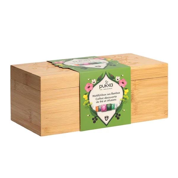 Pukka Coffret Bambou Découverte Bio (42 sachets)