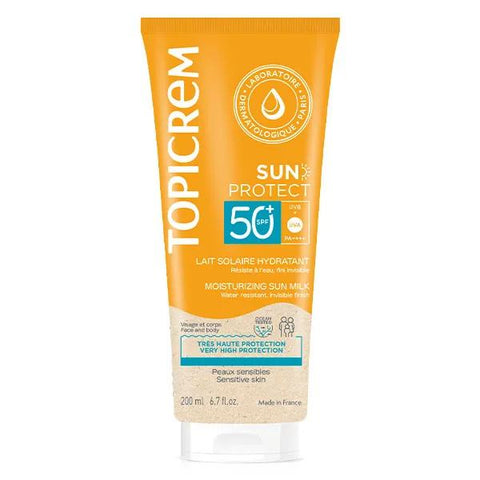 Topicrem Sun Protect Lait Solaire Hydratant SPF50+ 200ml