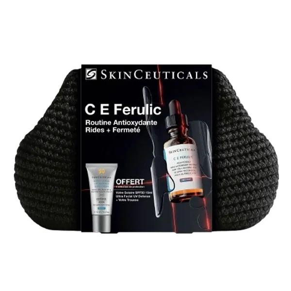 SkinCeuticals Trousse Routine Rides + Fermeté Ferulic 30ml + Ultra Facial UV Défense 15ml offert