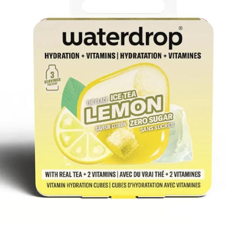 Waterdrop Thé Glacé Citron pack de 3