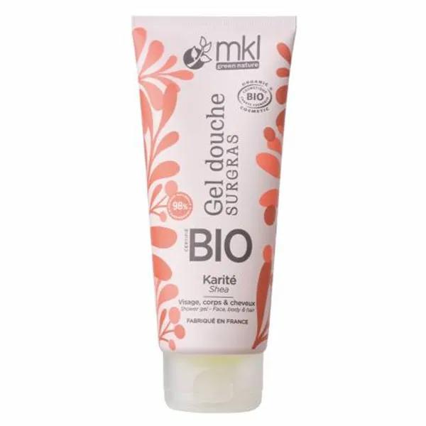 MKL Gel Douche BIO Karité, cheveux, visage et corps 200ml