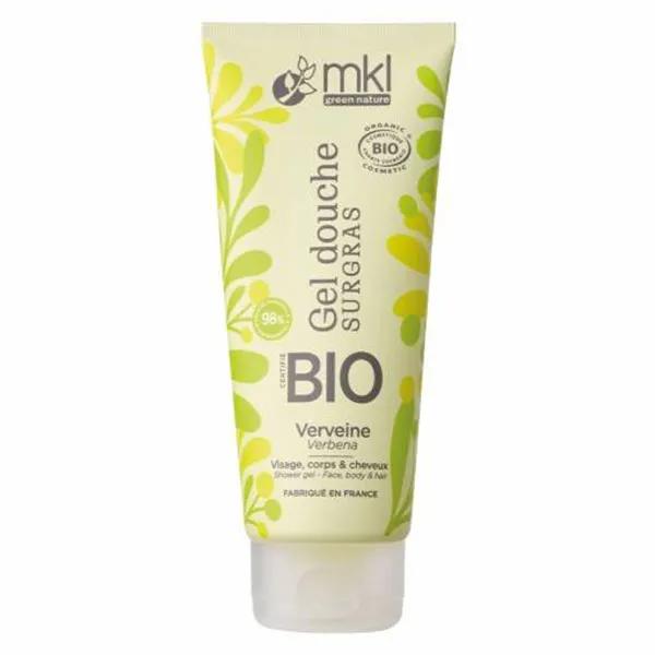 MKL Gel Douche BIO Verveine, cheveux, visage et corps 200ml