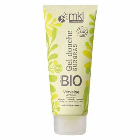 MKL Gel Douche BIO Verveine, cheveux, visage et corps 200ml