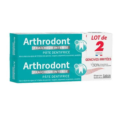 Arthrodont - Intense Freshness Toothpaste - 2x 75ml pack