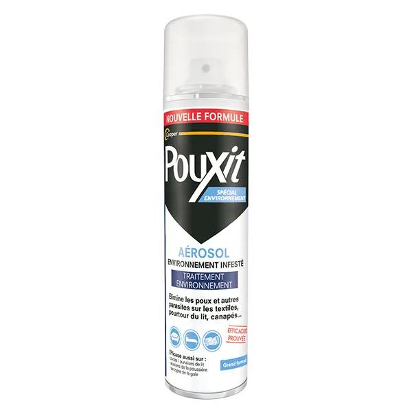 Pouxit Aérosol anti poux et/ou punaises de lit Spécial Environnement 250ml