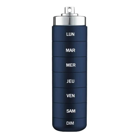 Horizane Santé Plic - Pilulier Métal Nomade - Bleu Marine