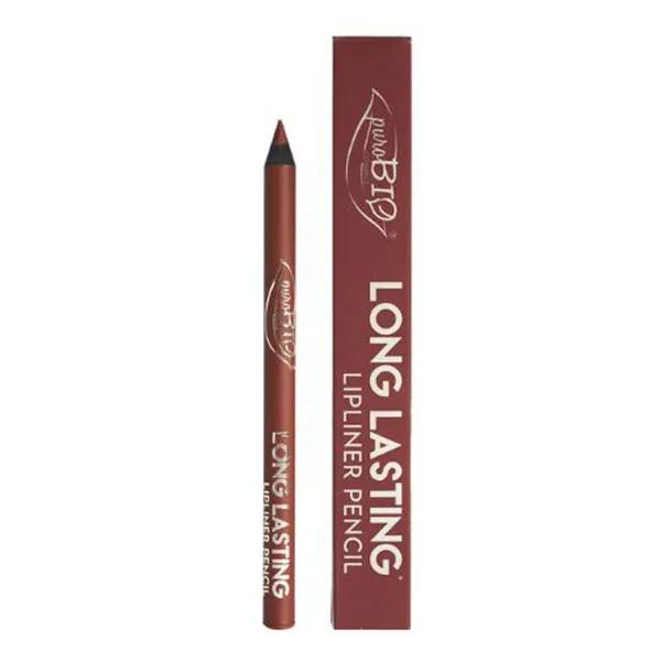 PuroBio Crayon contour des lèvres bio longue tenue Amande 12L (1 g)