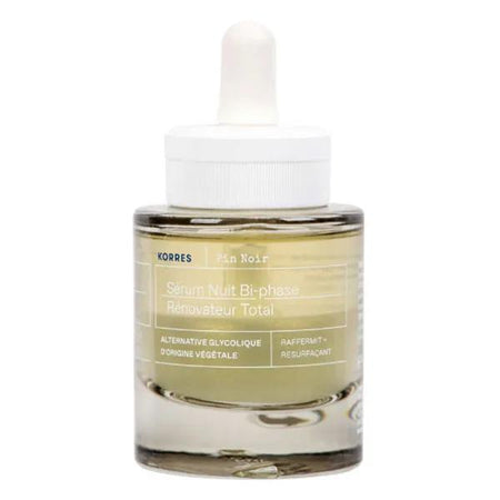 Korres Pin Noir Sérum nuit bi-phase Rénovateur Total (30 ml)