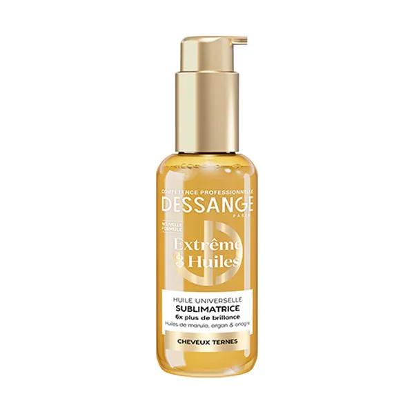 Dessange Extrême 3 Huiles Huile Sublimatrice Universelle Cheveux Ternes 110 ml