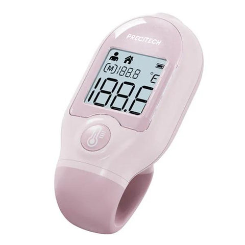 Precitech - Mini thermomètre sans contact - Couleur rose
