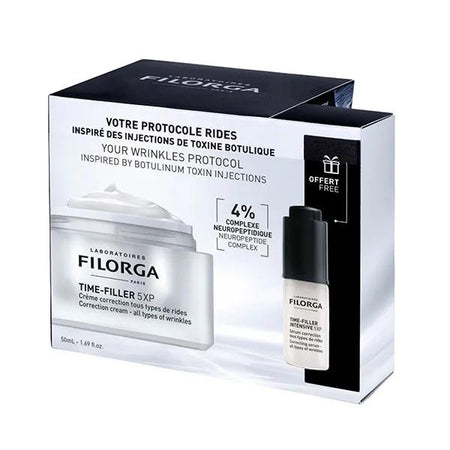Filorga Coffret Time-Filler 5XP Crème 50ml - sérum 5ml OFFERT