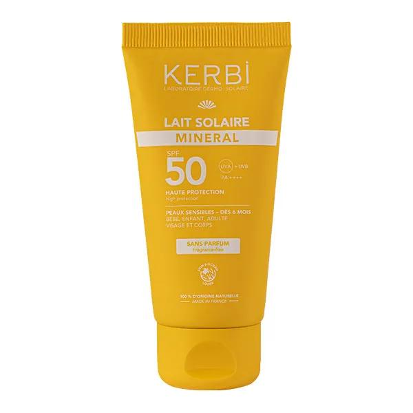 Kerbi Lait solaire SPF50 sans parfum 6mois 50g