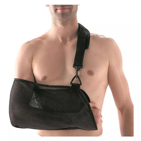 Gibaud Arm Sling with Pouch GibaudR Size 2 Black