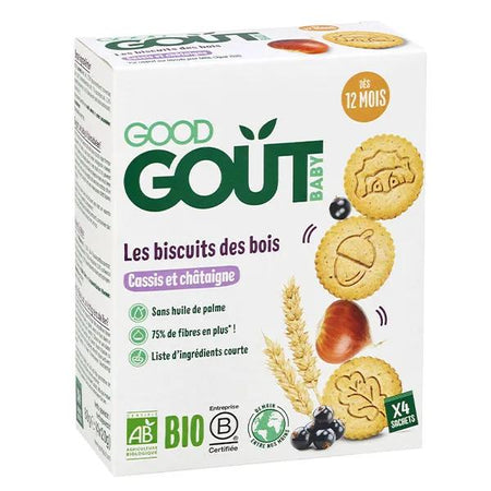 Good Goût Biscuits pour bébé Les biscuits des bois (80 g)