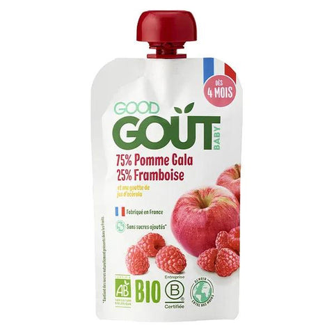Good Goût Baby Apple Raspberry Compote 120g