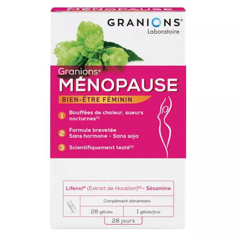 Granions Ménopause 28 gélules