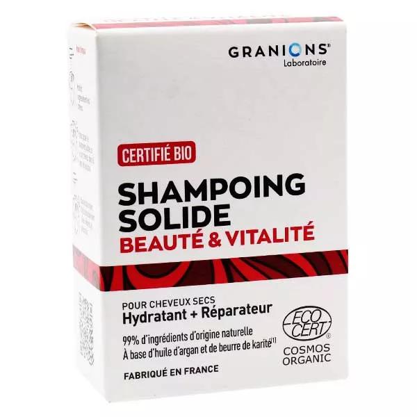Granions Shampoing Solide Beauté & Vitalité Bio (80 g)