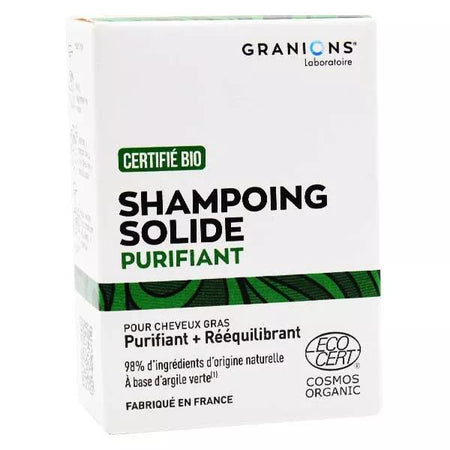Granions Shampoing Solide Purifiant Bio (80 g)