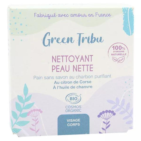 Green Tribu Cleansing Bar Organic Clear Skin 110g