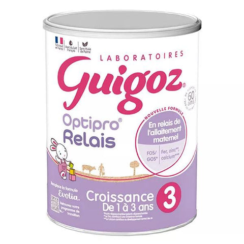 Guigoz Evolia A2 Lait Croissance 3ème âge 800g