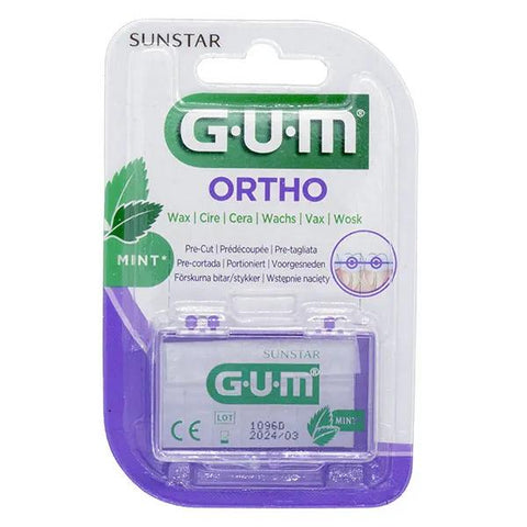 Gum Ortho Accessories Waxed Orthodontic Mint