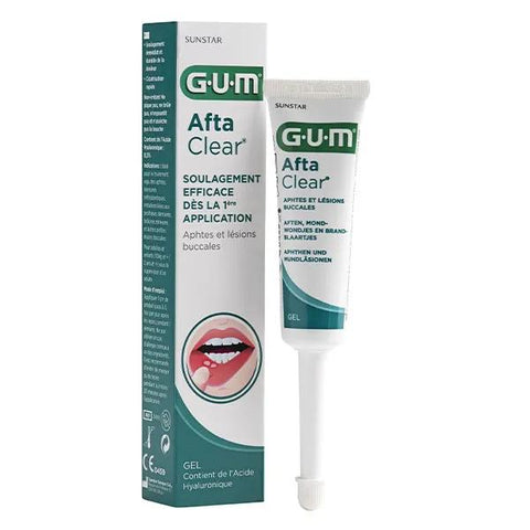 Gum Afta Clear Gel Effective Relief 10ml