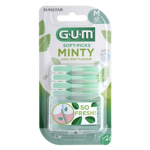 GUM Soft-Picks Comfort Flex Medium Mint (40 count)
