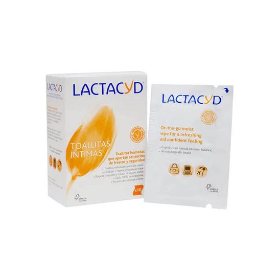 Lactacyd lingettes (10 pièces)