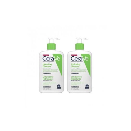 CeraVe Duplo Nettoyant hydratant (2x473 ml)
