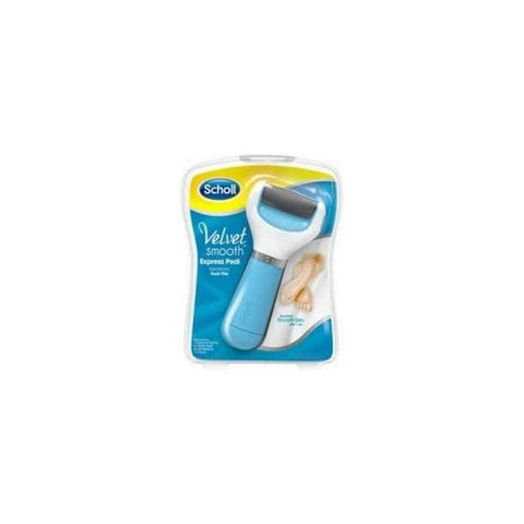 Scholl Velvet Smooth Electronic Foot File Blue (1 piece)