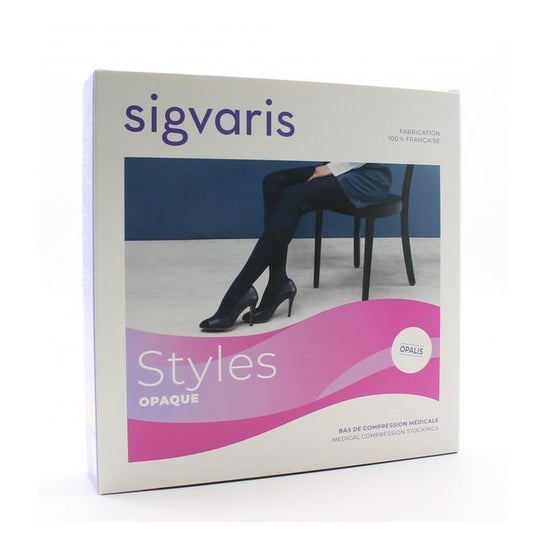 Sigvaris Style Opaque Noir Taille M
