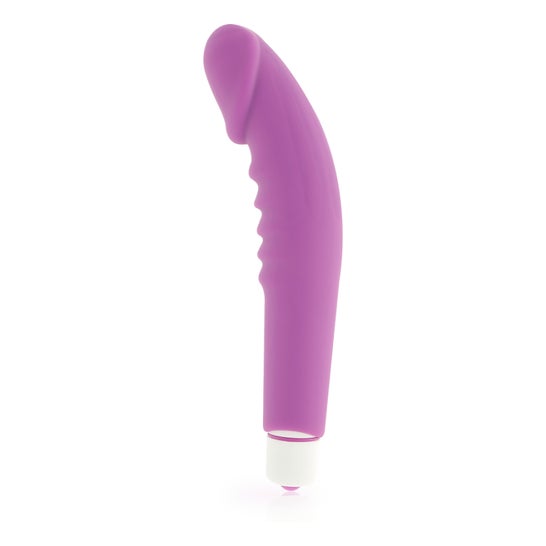 Dolce Vita Realistic Pleasure vibrateur en silicone lilas (1 pièce)